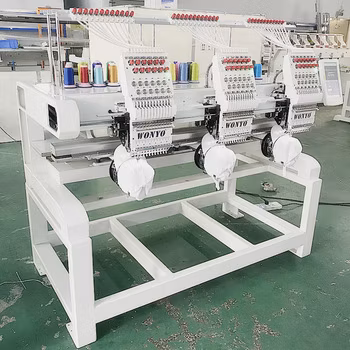 Китайская фабрика с логотипом на заказ, промышленная 3-головная компьютерная вышивальная машина